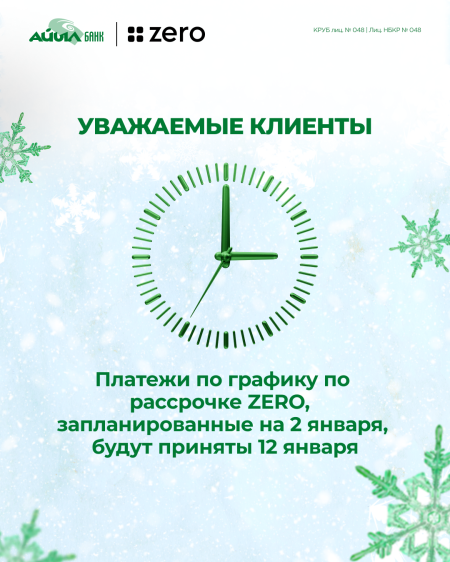 Уважаемые клиенты, с Новым годом!